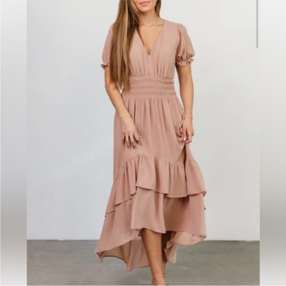 Baltic Born Tuscany dress in Nude Blush XL